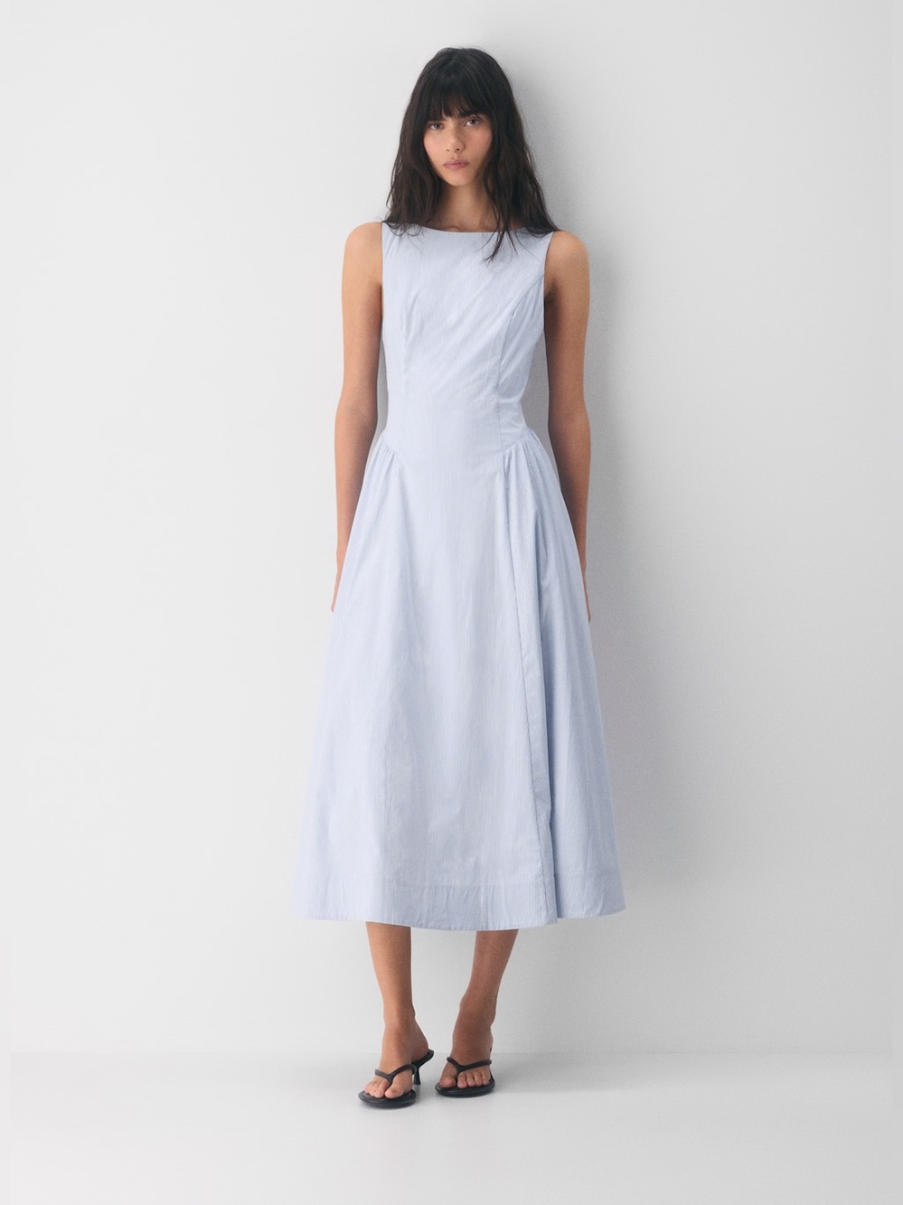 Aritzia Wilfred Tina Poplin Dress